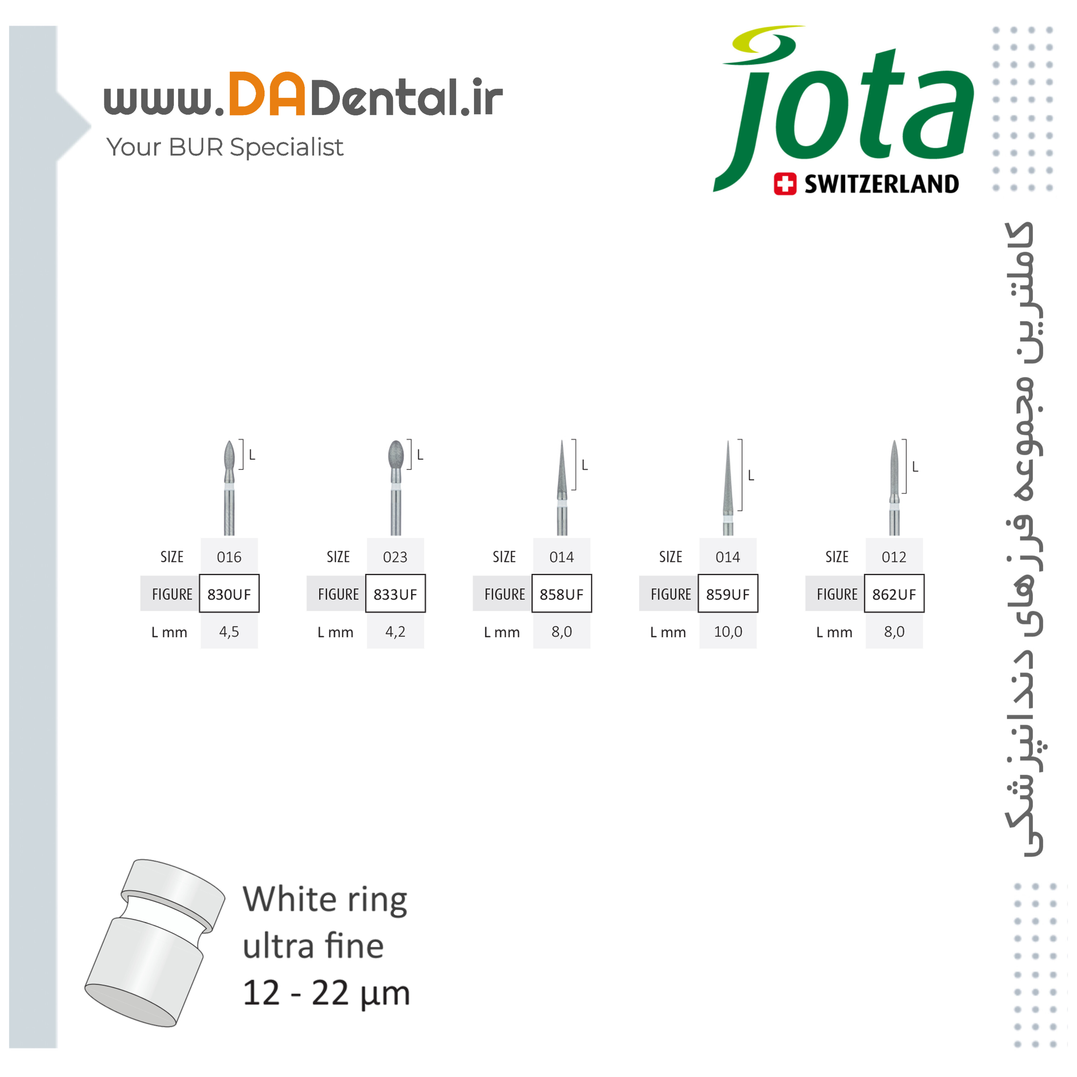 فرز الماسی دور سفید