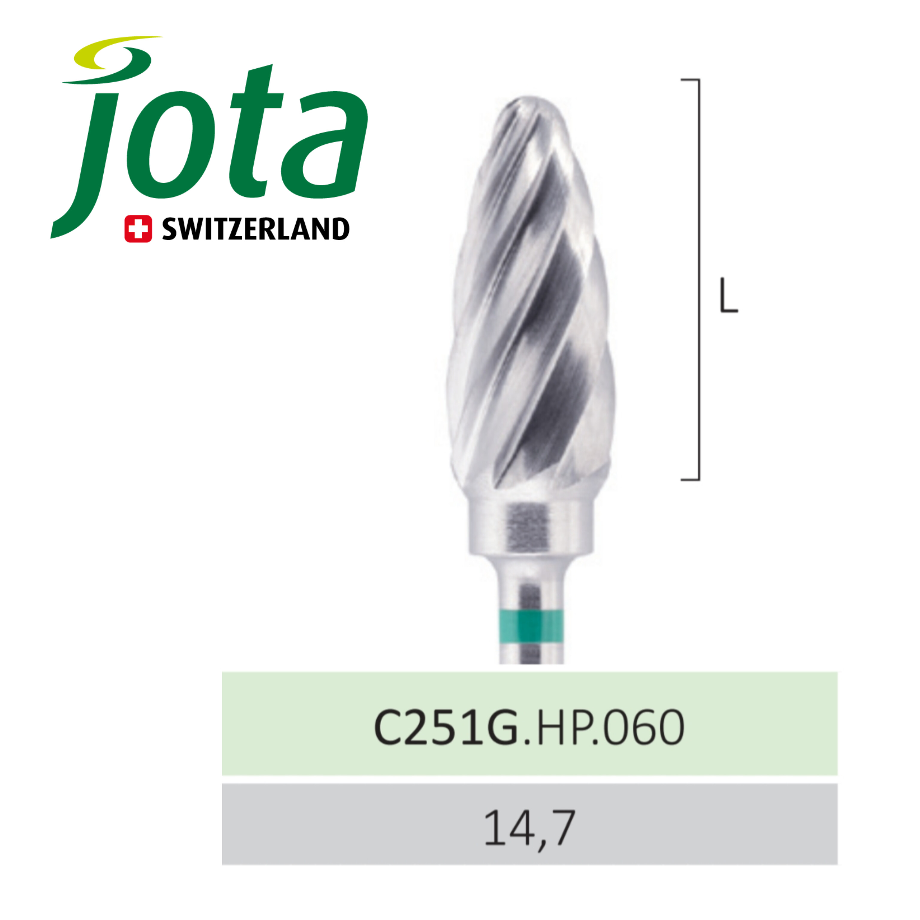 فرز آکریل بِر دور سبز مخصوص هندپیس جوتا JOTA کد CX251G.HP