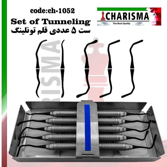 کیت 5عددی قلم های تونلینگ کاریزما CHARISMA کد CH-1052