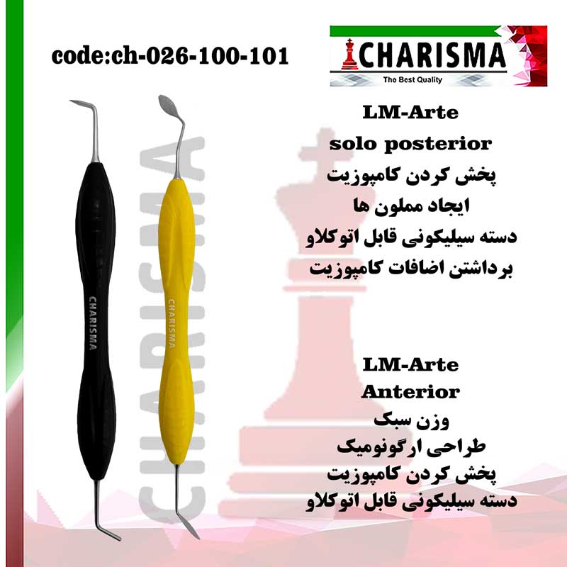 قلم کامپوزیت سولو قدامی و خلفی Anterior LM و Posterior کاریزما CHARISMA کد 101-ch-026-100