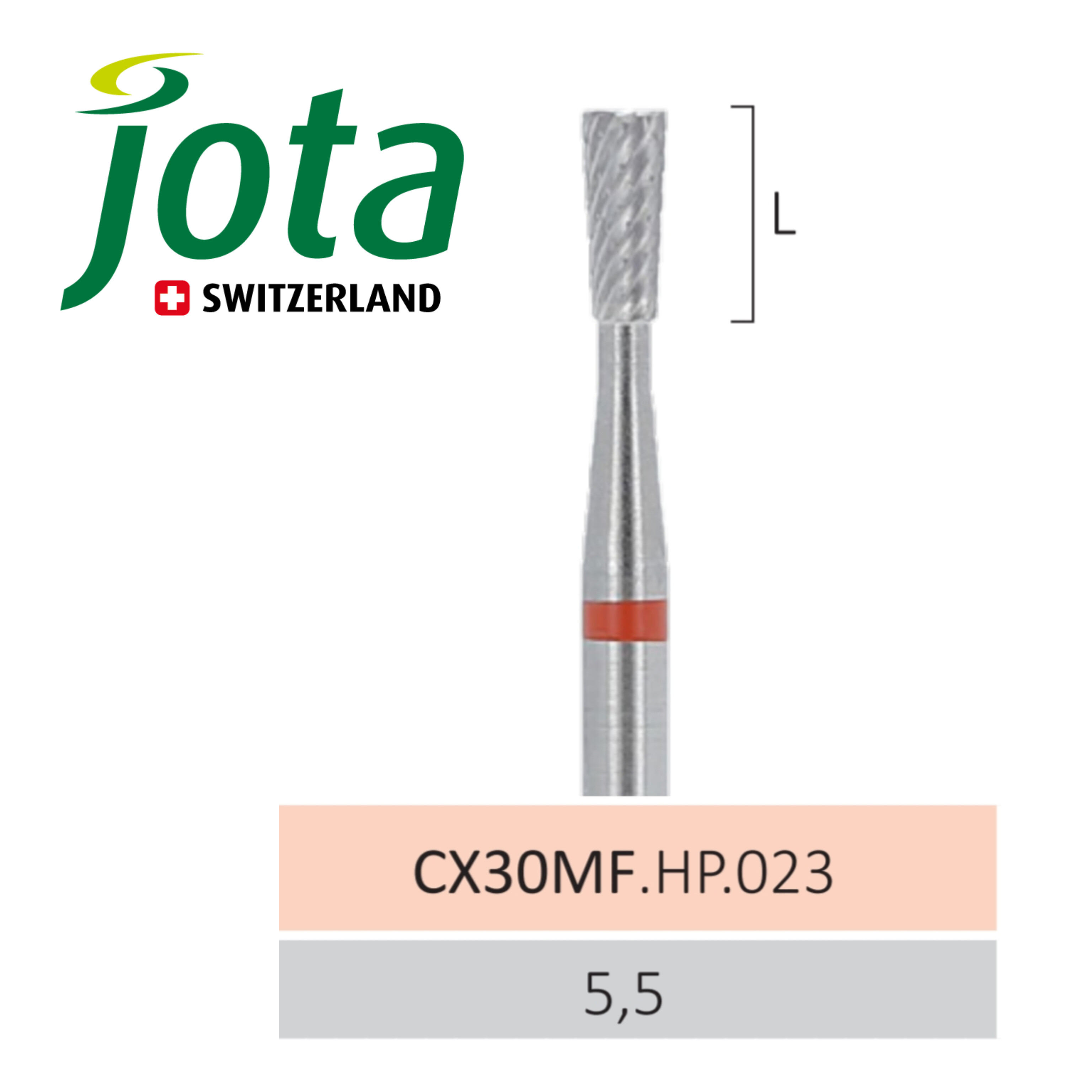 فرز پرداخت تیتانیوم مخصوص هندپیس جوتا JOTA کد CX30MF.HP