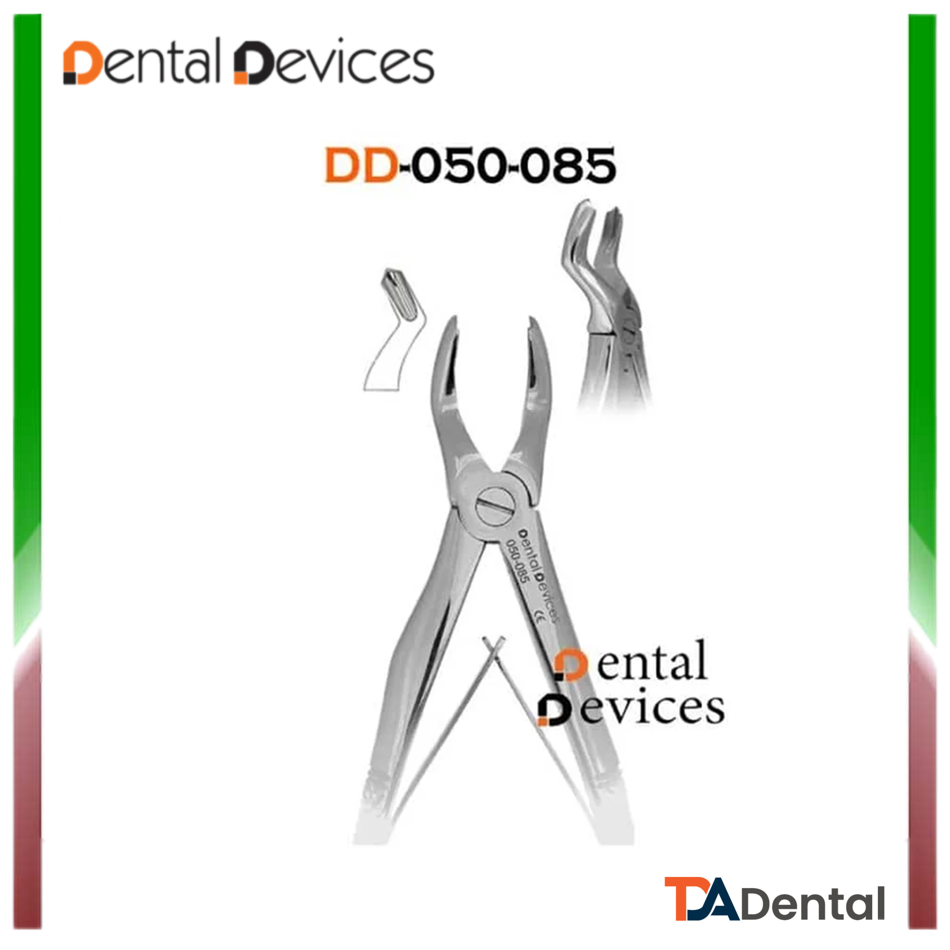 فورسپس مولر بالا اطفال دنتال دیوایس Dental Devices کد DD-050-085