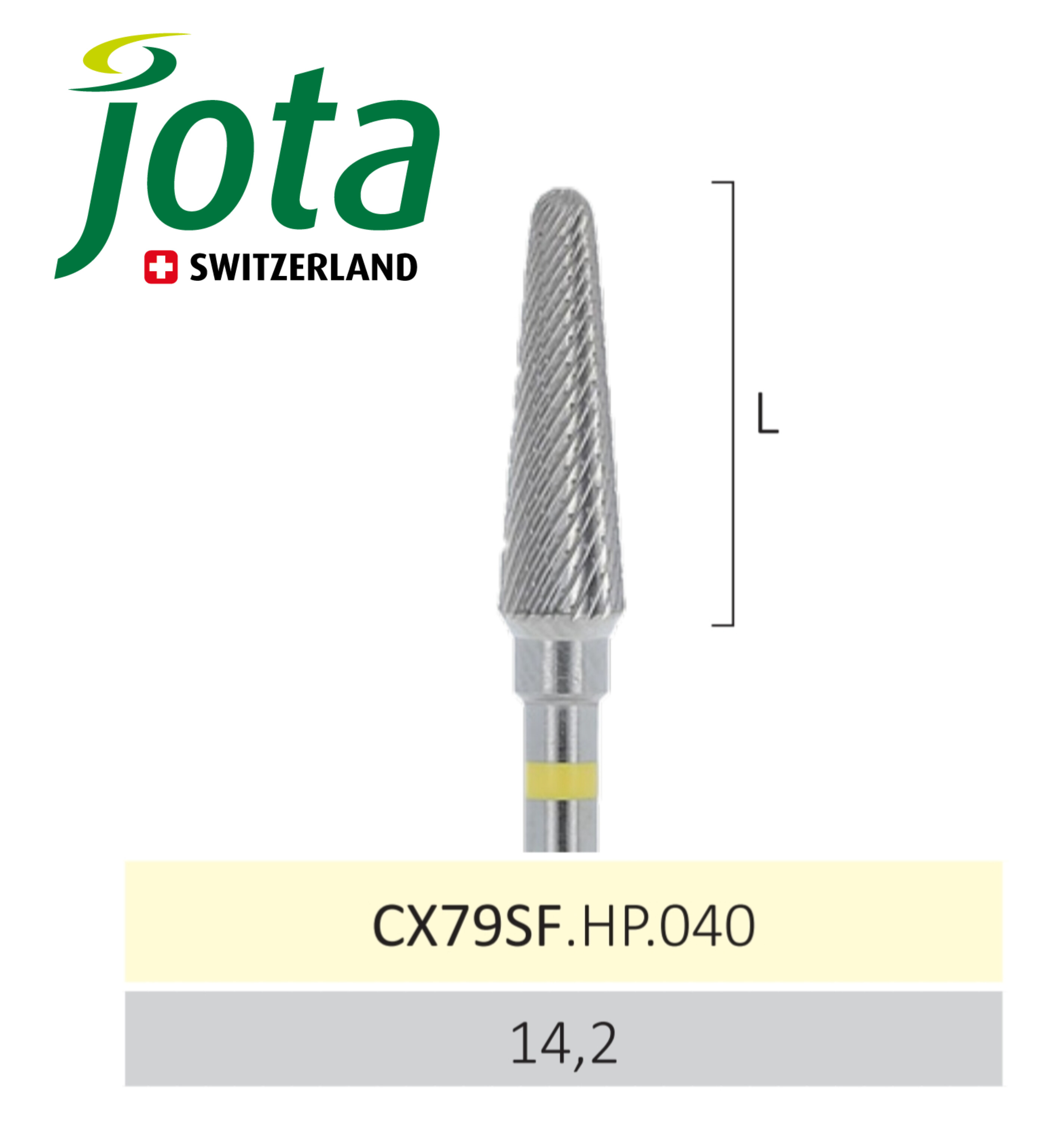 فرز آکریل بِر دور زرد مخصوص هندپیس جوتا JOTA کد CX79SF.HP